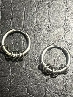 即購入OK! ピアス メンズ シルバー クロス 未使用 即日発送 匿名配送OK