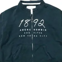 【Abercrombie & Fitch 】フルジップスウェットジャケット L