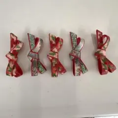 和風リボン箸置き5個セット