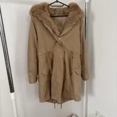 モッズコート ファー付き ファーコート