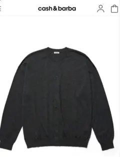 き*K様 【cash&barba】ウーステッドカシミヤ150クルーネック - メルカリ