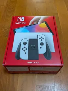 美品Nintendo Switch有機ELモデル白本体　2023/12月購入