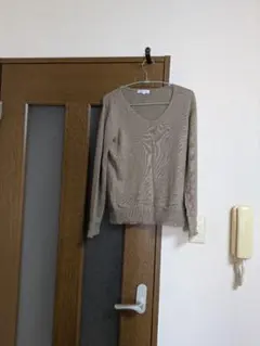 NATURAL BEAUTY BASIC ベージュ ニット M