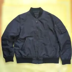 UNIQLO　ユニクロ　MA-1 ブルゾン　黒　XLサイズ