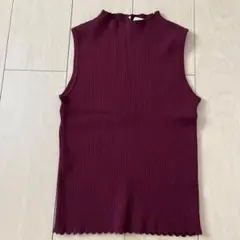 プロポーション ニット ノースリーブ タグ付き