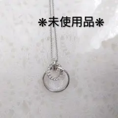 grove リングネックレス　ロング　シルバーのサムネイル
