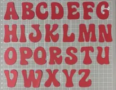 ［ともみ様］大文字アルファベット 5色セット