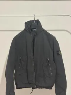 Stone Island ブラックナイロンジャケト David jacket