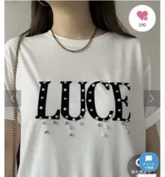 限定値下げ！！prose verse パールロゴTシャツのサムネイル