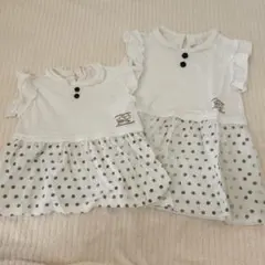 最終値下げ！【美品】80cm・100cm ワンピース