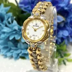 新品電池】ミキコーポレーション カメリア シェル文字盤 ブレス