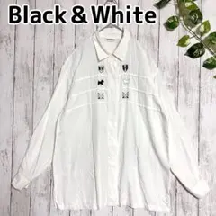2026年最新】Black＆White 柄：無地 メンズ 長袖シャツ その他の人気 