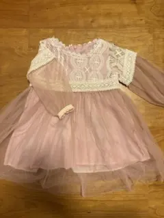 ピンク チュール セレモニードレス 95cm未満