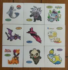 ポケモンパン シール 9枚