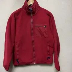 ビンテージ90's パタゴニア ジップ フリースジャケット S レッド USA製