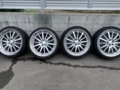 カールソンタイヤホイール21インチ、PCD120前8.5J30後10J40 タイヤホイール 4本セット カールソン 1/5 EVO 20インチ 8.5J +