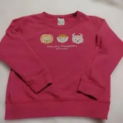 ズーラシアンブラス トレーナー 120サイズ Trumpeters ピンク