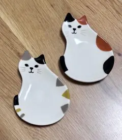 DECOLE デコレ　豆皿　猫　2枚セットのサムネイル
