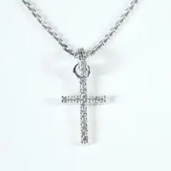 スワロフスキー クロス ペンダント