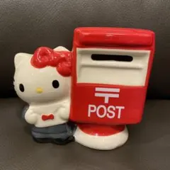 キティちゃん赤ポスト貯金箱のサムネイル