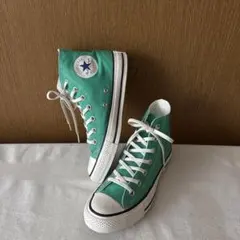 CONVERSEコンバース ハイカット 　　グリーン 24.5cm