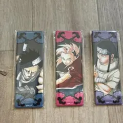 新品未使用 NARUTO ナルト 絵札 缶バッジ コレクション 第1弾 4点