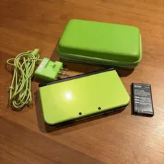 【ジャンク】　Nintendo New 3DS LL ライムグリーン 本体