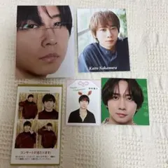 Travis Japan 中村海人　Myojo 厚紙