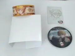 鬼滅の刃　無限列車リバイバル上映　ラバーバンド・缶バッジ・ムビチケ風カード　善逸