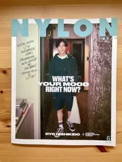 NYLON JAPAN 6月号 RYO NISHIKIDO 表紙