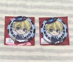 東京リベンジャーズ　プリンセスカフェ　トランプ　スーツ　ミニキャラ缶バッジ　千冬