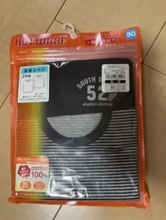 新品【HOT WRAP 】長袖シャツ【80cm】　2枚組