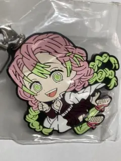 鬼滅の刃　甘露寺蜜璃　恋柱　キーホルダー　シリコン　シリコン