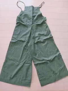 B.C STOCKコットンリネンサロペット グリーンのサムネイル