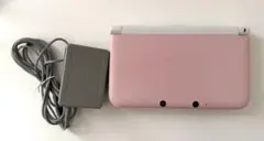 NINTENDO 3DS LL ピンク ホワイト 本体 アダプターのみ