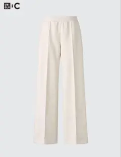 UNIQLO C スウェットストレートパンツ/丈短め