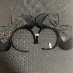 ディズニー カチューシャ リボン レインボー ミニー