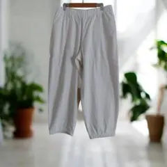 [メンズ用] バレルレッグパンツ ホワイト