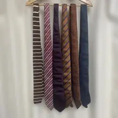 ネクタイ　洋服の青山　ヒルトン　通年物・夏物6本セット