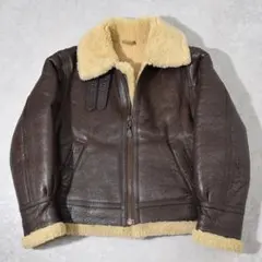 vintage B-3 羊革 肉厚 シープスキン ムートン フライトジャケット