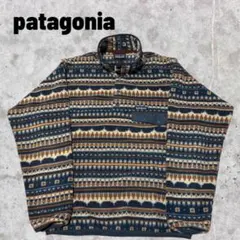 値下げ‼︎ パタゴニア シンチラ スナップT プルオーバー　総柄21年製