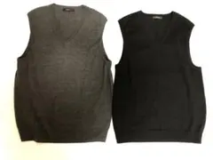 COMME CA ISM ベスト Mサイズ 2色セット