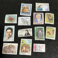 多国籍 切手コレクション いろいろセット