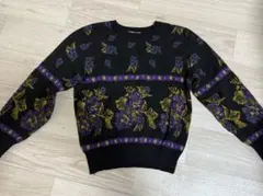 古着ニット　レトロ　ビンテージ