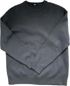 UNIQLO ダークグレー クルーネック トレーナー XL