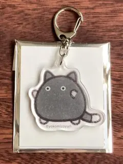 のりおにぎりずかん　アクリルキーホルダー　ねこおにぎり