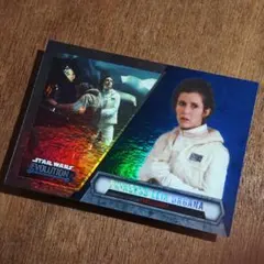 Topps No.35 Leia Organa ブルーパラレル