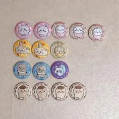 ちいかわ 刺繍缶バッジビスケット