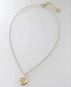 クリスチャンディオール Christian Dior CD ネックレス ゴールドのサムネイル