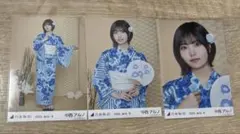 中西アルノ 浴衣写真 3枚セット 真夏の全国ツアー2025年 浴衣
